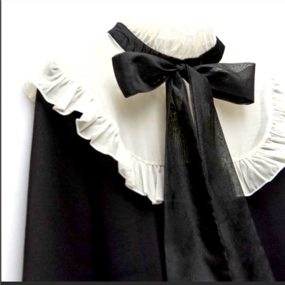 ISO Zara Ruffle Sweater size medium